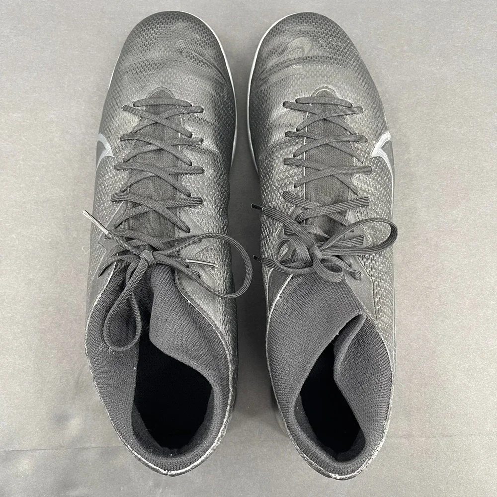 Nike Mercurial Superfly 7 Soccer Cleats Shoes MENS Academy Black Lace Up SIZE 13 - Picture 14 of 16